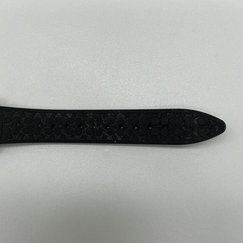 Coach Libby Womens Watch 39mm Black Dial Logo Dial New Battery